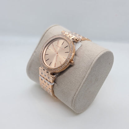 Michael Kors MK3192 Luxury Darci Ladies Wrist Watch Rose Gold 39mm