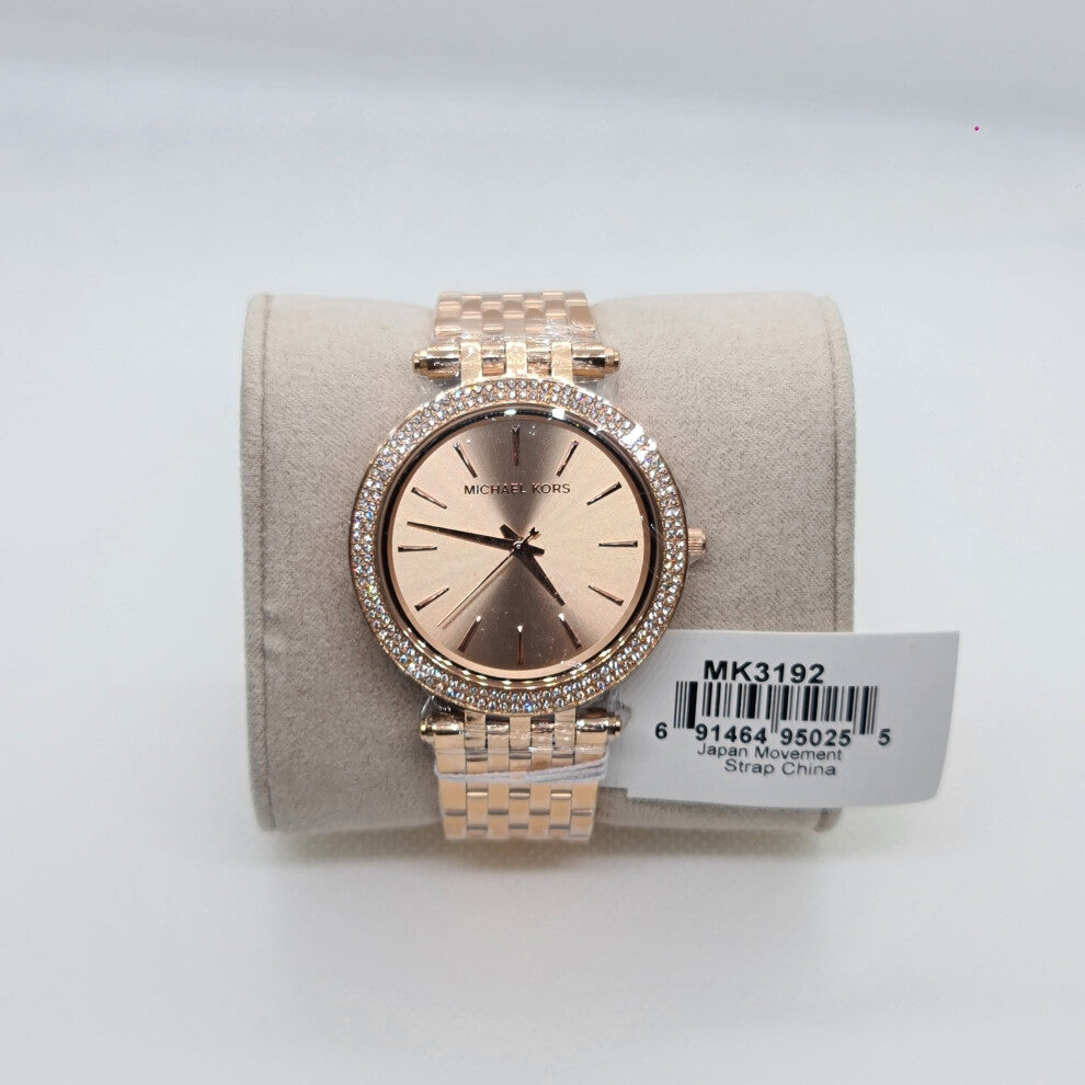 Michael Kors MK3192 Luxury Darci Ladies Wrist Watch Rose Gold 39mm